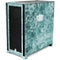 Crushed Turquoise Corsair 4000D Tempered Glass Mid-Tower ATX Case Skin