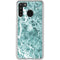 Crushed Turquoise Galaxy A21 Clear Case