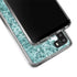 Crushed Turquoise Galaxy A21 Clear Case