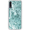 Crushed Turquoise Galaxy A50 Clear Case