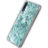 Crushed Turquoise Galaxy A50 Clear Case