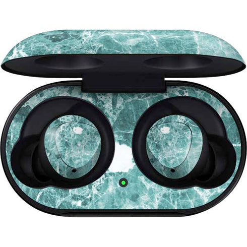 Crushed Turquoise Galaxy Buds Skin