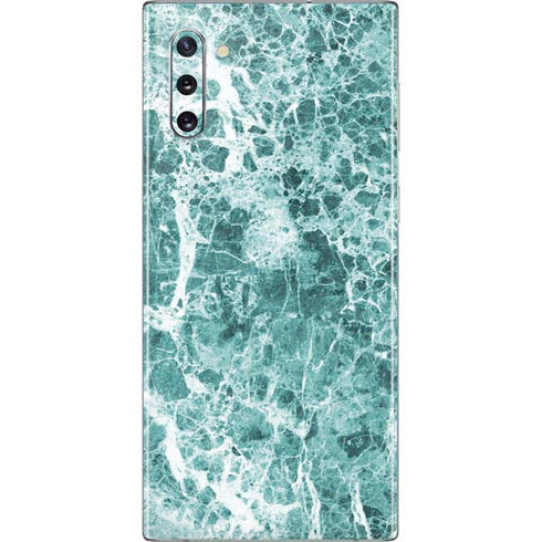 Crushed Turquoise Galaxy Note 10 Skin