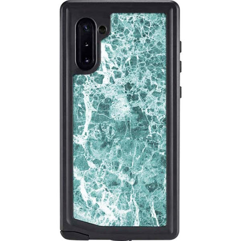 Crushed Turquoise Galaxy Note 10 Waterproof Case