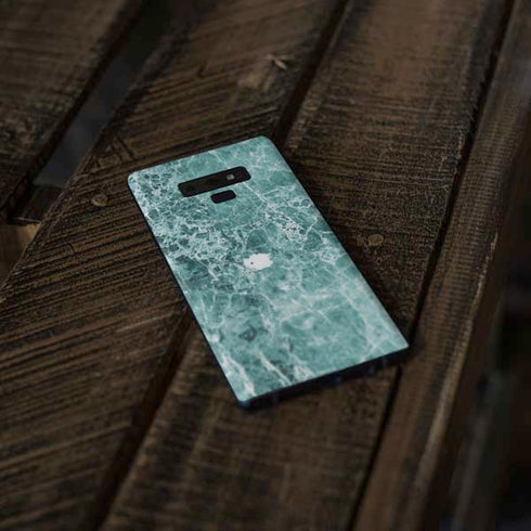 Crushed Turquoise Galaxy Note 9 Skin