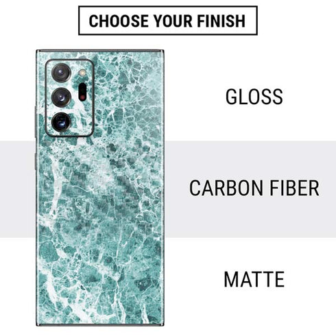 Crushed Turquoise Galaxy Note20 Ultra 5G Skin