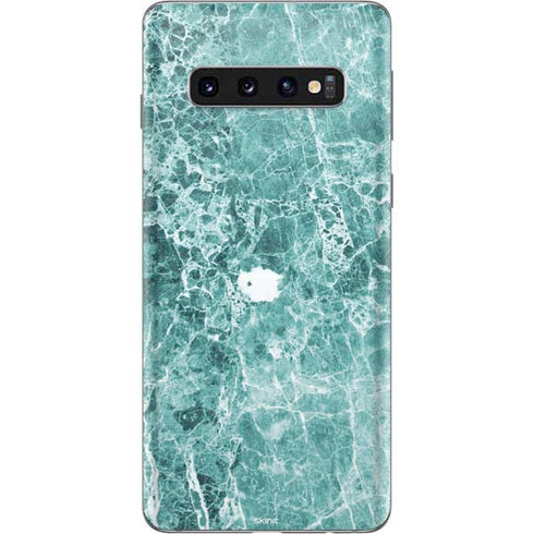 Crushed Turquoise Galaxy S10 Skin