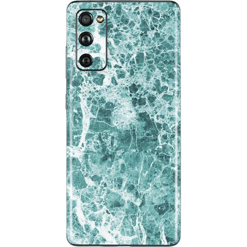 Crushed Turquoise Galaxy S20 Fan Edition Skin