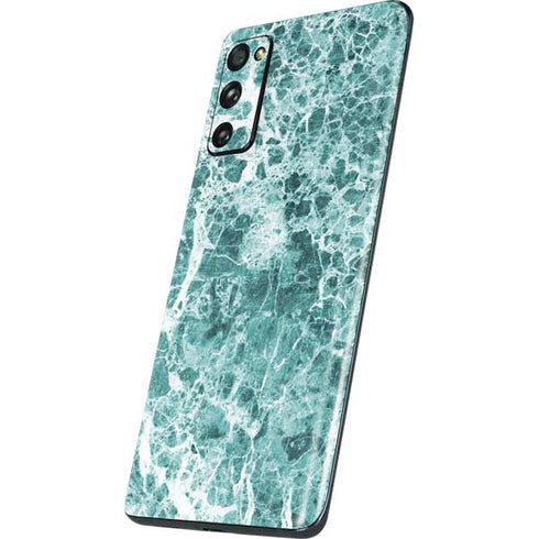 Crushed Turquoise Galaxy S20 Fan Edition Skin