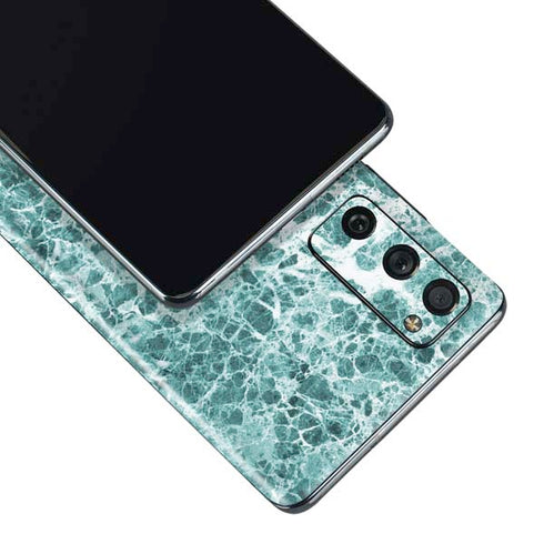Crushed Turquoise Galaxy S20 Fan Edition Skin