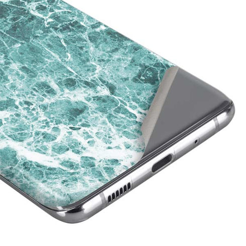 Crushed Turquoise Galaxy S20 Plus Skin