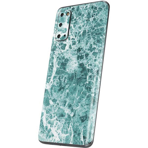 Crushed Turquoise Galaxy S20 Skin
