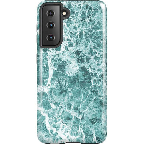 Crushed Turquoise Galaxy S21 5G Pro Case