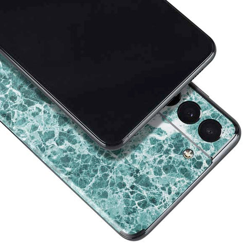 Crushed Turquoise Galaxy S21 5G Skin