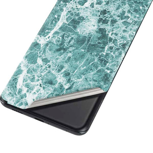 Crushed Turquoise Galaxy S21 5G Skin