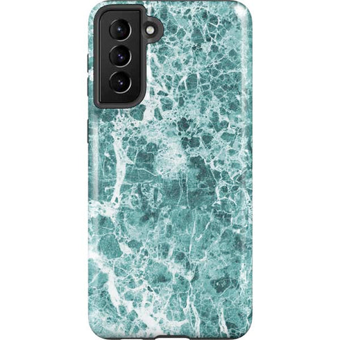 Crushed Turquoise Galaxy S21 Plus 5G Pro Case