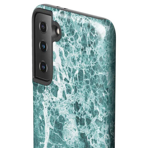 Crushed Turquoise Galaxy S21 Plus 5G Pro Case