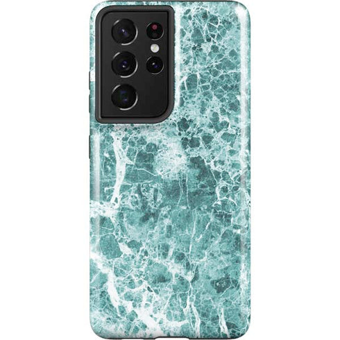 Crushed Turquoise Galaxy S21 Ultra 5G Pro Case