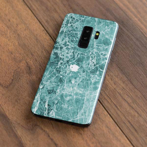 Crushed Turquoise Galaxy S9 Plus Skin