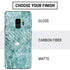 Crushed Turquoise Galaxy S9 Skin