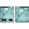 Crushed Turquoise Galaxy Z Flip Skin