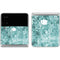 Crushed Turquoise Galaxy Z Flip4 5G Skin