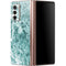Crushed Turquoise Galaxy Z Fold2 5G Skin
