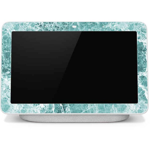 Crushed Turquoise Google Home Hub Skin
