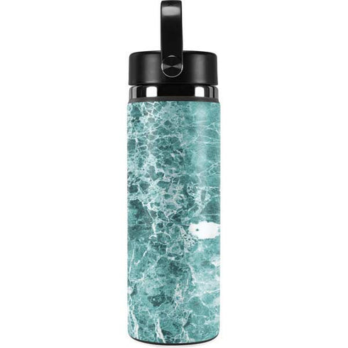 Crushed Turquoise Hydro Flask 20oz Wide Mouth Skin