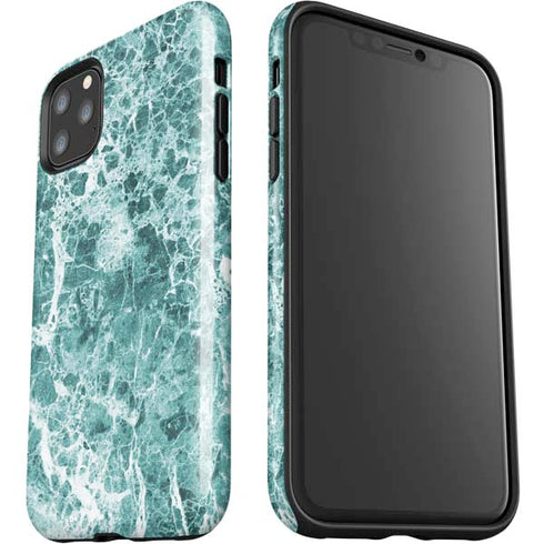 Crushed Turquoise iPhone 11 Pro Max Impact Case