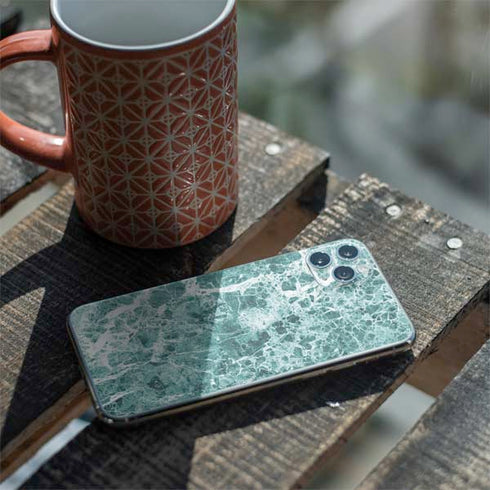 Crushed Turquoise iPhone 11 Pro Max Skin