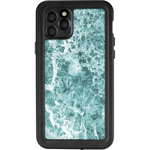 Crushed Turquoise iPhone 11 Pro Waterproof Case