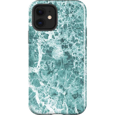 Crushed Turquoise iPhone 12 Impact Case