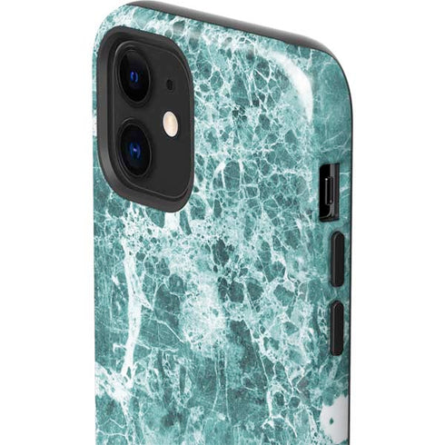Crushed Turquoise iPhone 12 Impact Case