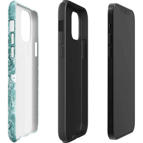 Crushed Turquoise iPhone 12 Impact Case