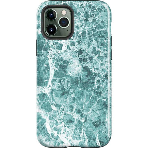 Crushed Turquoise iPhone 12 Pro Impact Case
