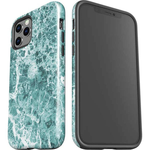 Crushed Turquoise iPhone 12 Pro Impact Case