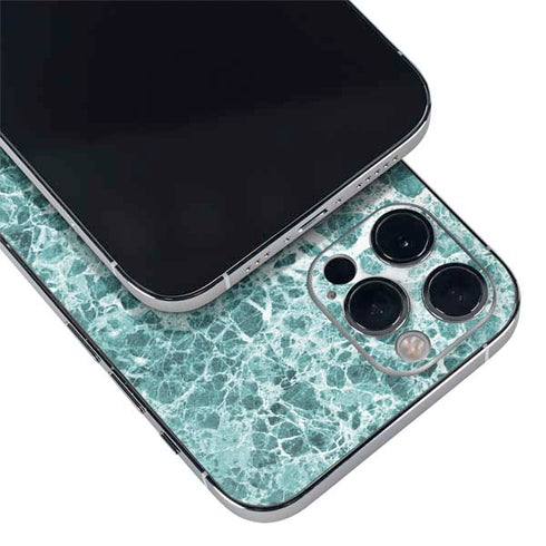 Crushed Turquoise iPhone 12 Pro Skin