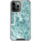 Crushed Turquoise iPhone 13 Pro Max Clear Case