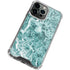 Crushed Turquoise iPhone 13 Pro Max Clear Case
