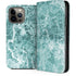 Crushed Turquoise iPhone 13 Pro Max Folio Case