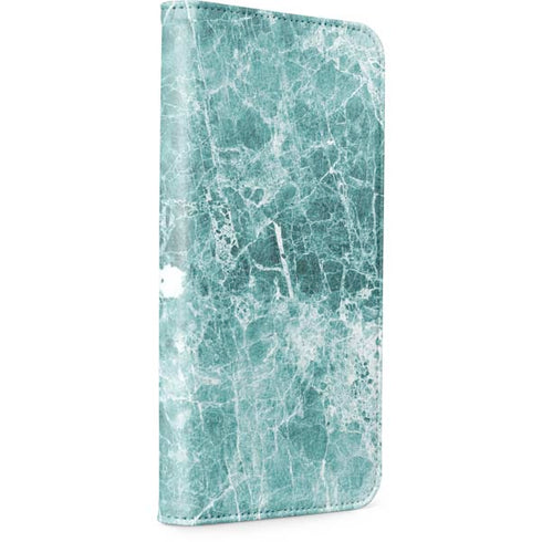 Crushed Turquoise iPhone 15 Plus Folio Case