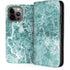 Crushed Turquoise iPhone 15 Pro Max Folio Case