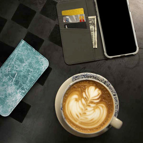 Crushed Turquoise iPhone 15 Pro Max Folio Case