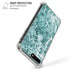 Crushed Turquoise iPhone 7/8 Plus Clear Case