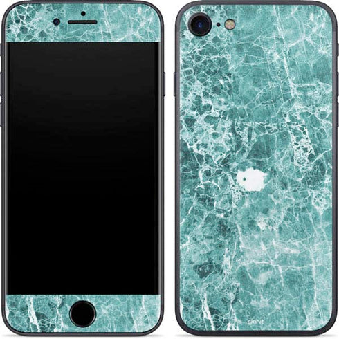 Crushed Turquoise iPhone 8 Skin