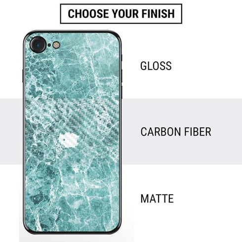 Crushed Turquoise iPhone SE (2nd & 3rd Gen) Skin