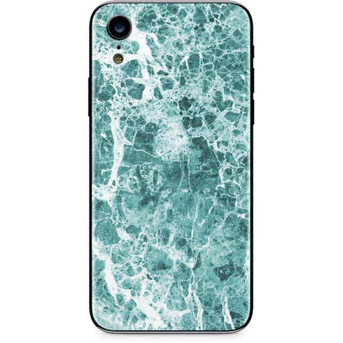 Crushed Turquoise iPhone XR Skin