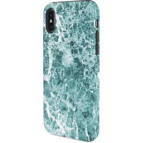 Crushed Turquoise iPhone XS Pro Case