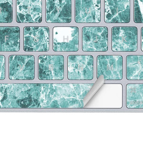 Crushed Turquoise Magic Keyboard Skin
